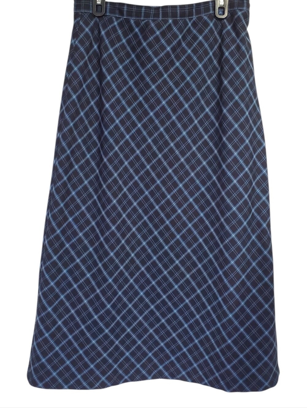 Sag Harbor Women's Plaid Maxi Skirt Size 14